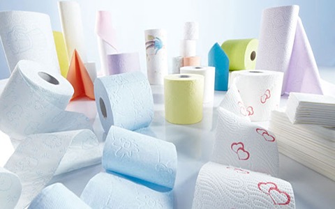 دستمال کاغذی لوله ای استوانه‌ ای بهداشتی مقاوم